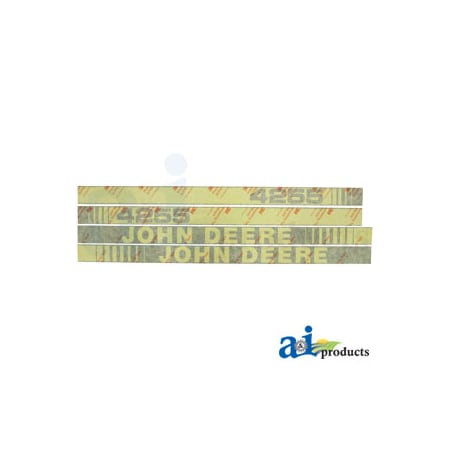 A & I Products Hood Decal 4" x3" x2" A-JD4255